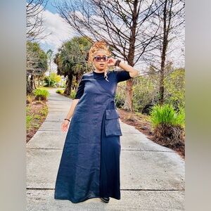 💐Sophisticated Black Maxi Dress💐